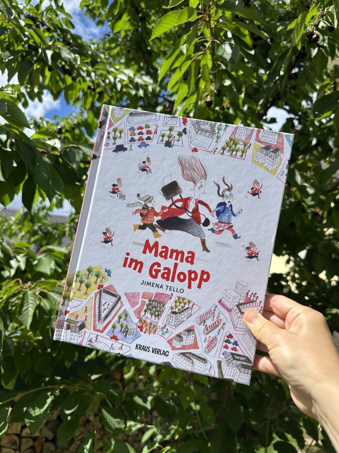 Mama im Galopp